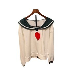 Dolls Kill X Inuyasha Kagome Cosplay Sweatshirt school girl apprentice sz 3x